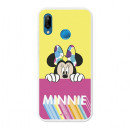 Huawei Oficiální pouzdro Disney Minnie, růžovo-žluté pro P20 Lite