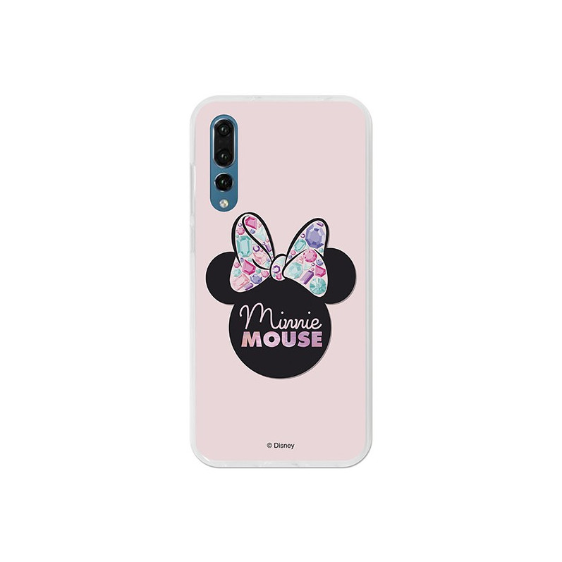 Huawei Oficiální pouzdro Disney Minnie, růžové stínové pouzdro pro P20 Pro