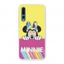 Huawei Oficiální pouzdro Disney Minnie, růžovo-žluté pouzdro pro P20 Pro