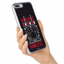 Oficiální pouzdro Disney Minnie Case, Black Embroidered Huawei Mate 10 Lite