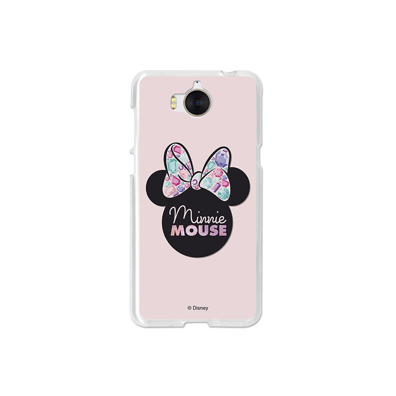 Huawei Oficiální pouzdro Disney Minnie Pink Shadow, Pink Shadow Y5 2017