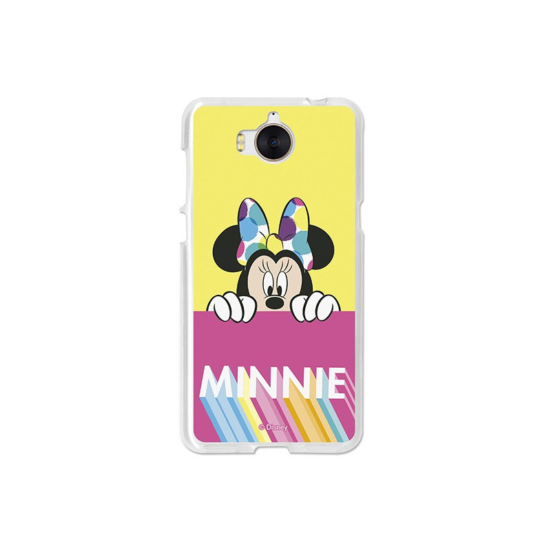 Huawei Oficiální pouzdro Disney Minnie Pink Yellow, Pink Yellow Y5 2017