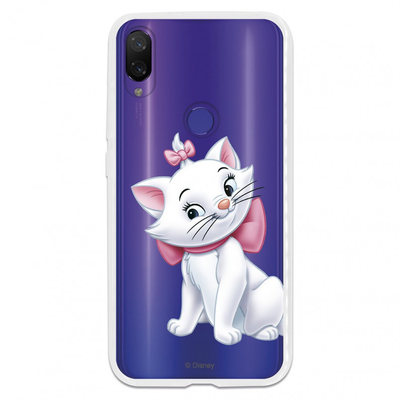 Oficiální průhledné pouzdro Disney Marie Silhouette pro Xiaomi Mi Play - The Aristocats