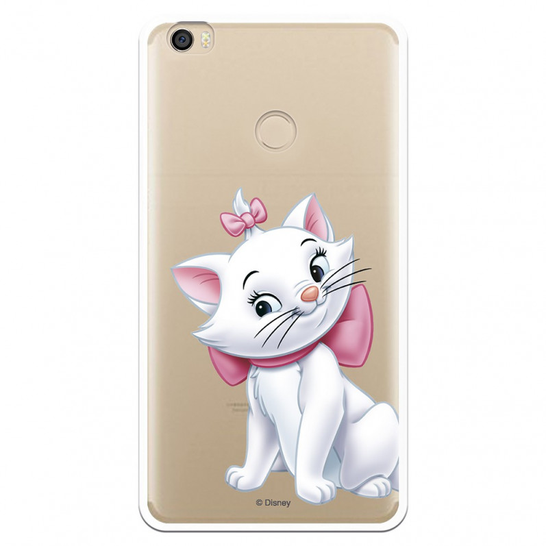 Oficiální průhledné pouzdro Disney Marie Silhouette pro Xiaomi Mi Max - The Aristocats