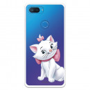 Oficiální průhledné pouzdro Disney Marie Silhouette pro Xiaomi Mi 8 Lite - The Aristocats