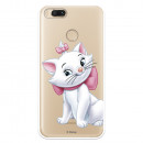 Oficiální průhledné pouzdro Disney Marie Silhouette pro Xiaomi Mi 5X - The Aristocats