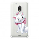 Motorola Moto Oficiální průhledné pouzdro Disney Marie Silhouette pro G4 Play - Aristocats