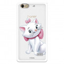 Oficiální průhledné pouzdro Disney Marie Silhouette pro Honor 4C - The Aristocats