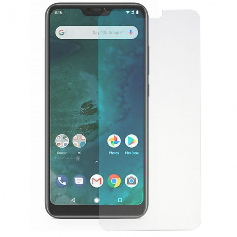 Cristal Templado Transparente para Xiaomi Mi A2 Lite- La Casa de las Carcasas