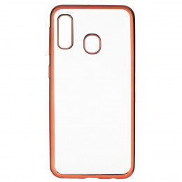 Carcasa Bumper Premium Oro Rosa para Samsung Galaxy A20e- La Casa de las Carcasas