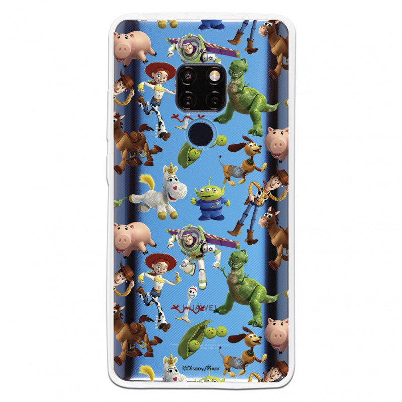 Carcasa Oficial Carcasa Oficial Disney Toy Story Siluetas Transparente - Toy Story para Huawei Mate 20- La Casa de las Carcasas