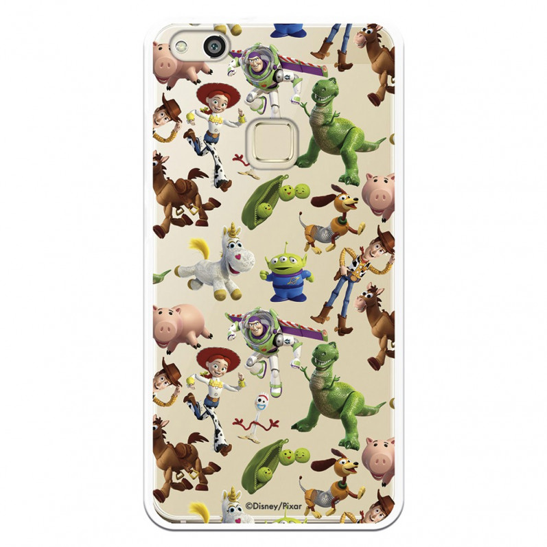 Carcasa Oficial Carcasa Oficial Disney Toy Story Siluetas Transparente - Toy Story para Huawei P10 Lite- La Casa de las Carcasas