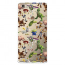 Carcasa Oficial Carcasa Oficial Disney Toy Story Siluetas Transparente - Toy Story para Huawei P8 Lite- La Casa de las Carcasas