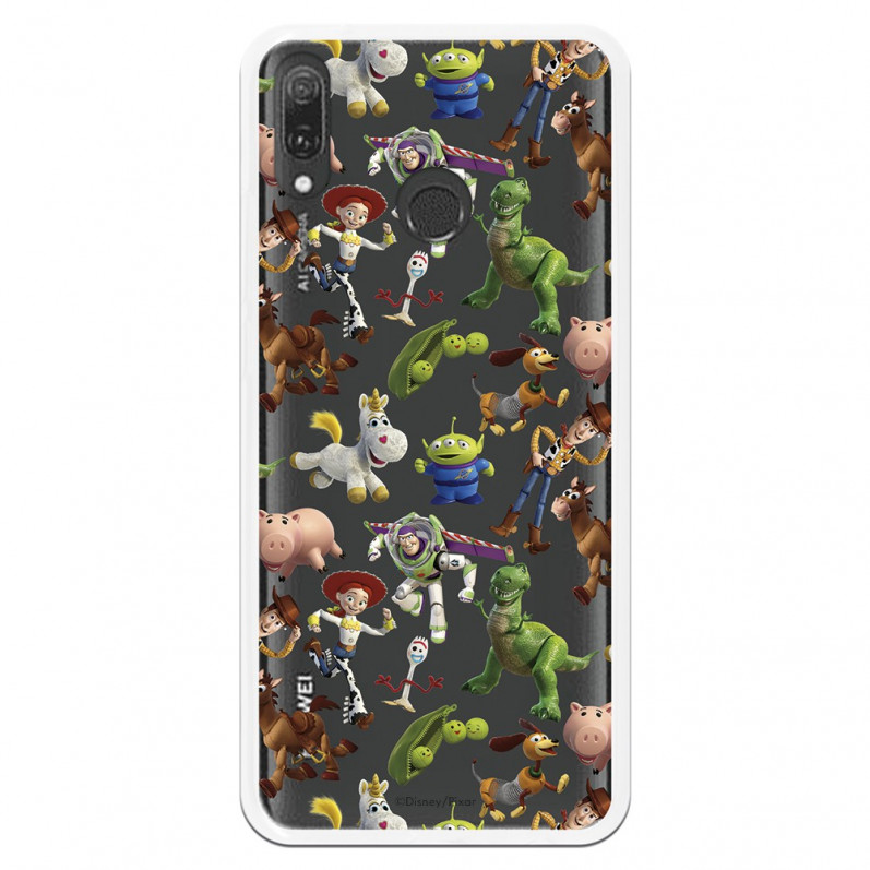 Carcasa Oficial Carcasa Oficial Disney Toy Story Siluetas Transparente - Toy Story para Huawei Y9 2019- La Casa de las Carcasas