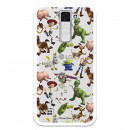 Carcasa Oficial Carcasa Oficial Disney Toy Story Siluetas Transparente - Toy Story para LG K8- La Casa de las Carcasas