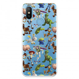 Carcasa Oficial Carcasa Oficial Disney Toy Story Siluetas Transparente - Toy Story para Xiaomi Mi A2 - La Casa de las Carcasas