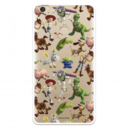 Carcasa Oficial Carcasa Oficial Disney Toy Story Siluetas Transparente - Toy Story para Xiaomi Mi Max- La Casa de las Carcasas