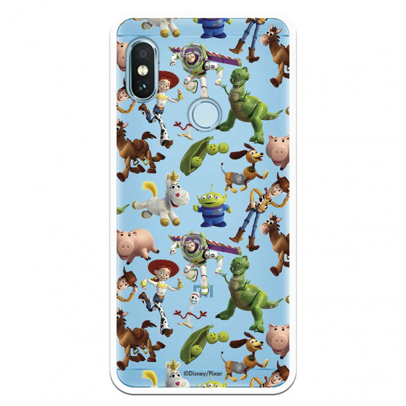 Oficiální průhledné pouzdro Disney Toy Story Silhouettes – Toy Story pro Xiaomi Redmi Note 5 Pro