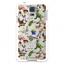 Oficiální pouzdro Disney Toy Story Transparent Silhouettes Case - Toy Story pro Samsung Galaxy S5