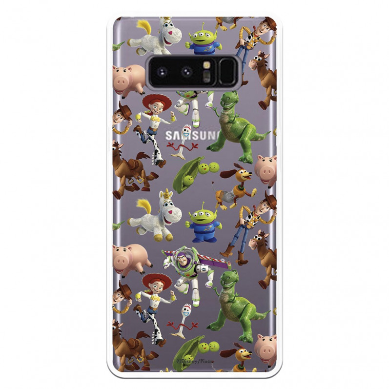 Oficiální pouzdro Disney Toy Story Transparent Silhouettes Case - Toy Story pro Samsung Galaxy Note8