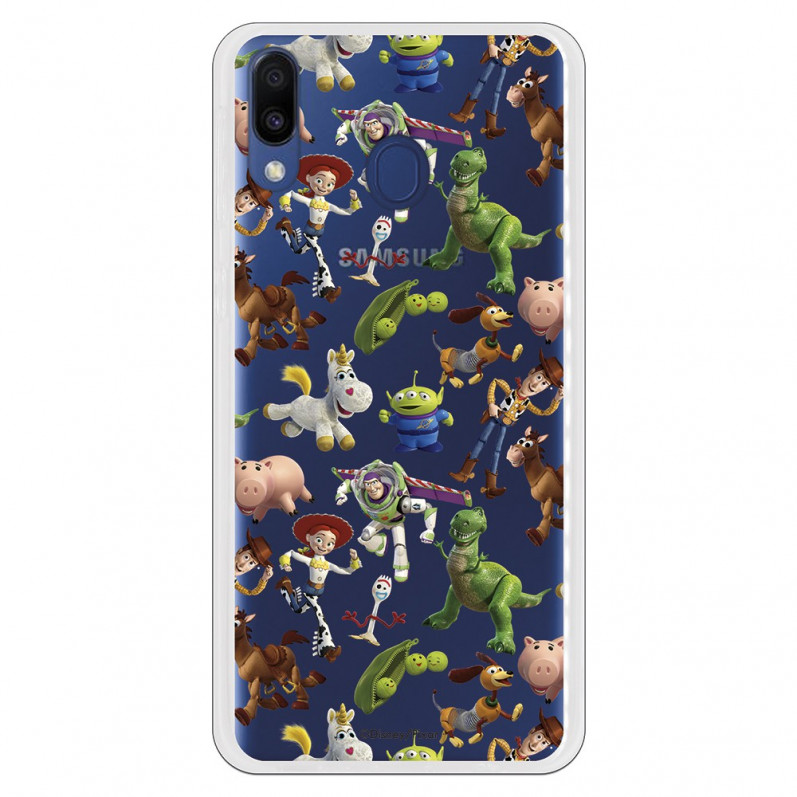 Oficiální pouzdro Disney Toy Story Transparent Silhouettes Case - Toy Story pro Samsung Galaxy M20