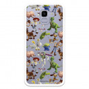 Oficiální pouzdro Disney Toy Story Transparent Silhouettes Case – Toy Story pro Samsung Galaxy J6 2018