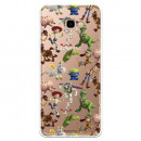 Oficiální pouzdro Disney Toy Story Transparent Silhouettes Case - Toy Story pro Samsung Galaxy J4 Plus