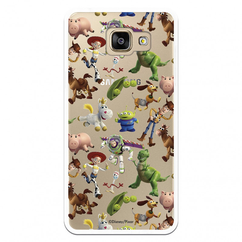 Oficiální pouzdro Disney Toy Story Transparent Silhouettes Case – Toy Story pro Samsung Galaxy A5 2016