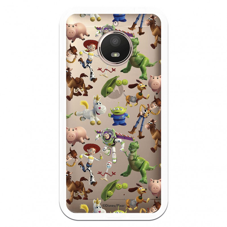 Oficiální pouzdro Disney Toy Story Transparent Silhouettes Case – Toy Story pro Motorola Moto E4 Plus