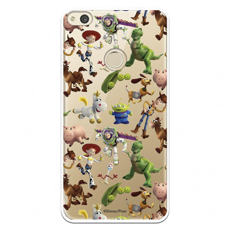 Oficiální pouzdro Disney Toy Story Transparent Silhouettes Case – Toy Story pro Huawei P8 Lite 2017