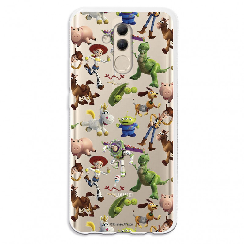 Huawei Oficiální průhledné pouzdro Disney Toy Story Silhouettes - Toy Story pro Mate 20 Lite