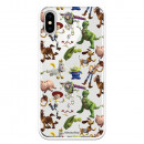 Carcasa Oficial Carcasa Oficial Disney Toy Story Siluetas Transparente - Toy Story para iPhone XS- La Casa de las Carcasas