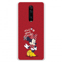 Carcasa Oficial Disney Minnie Mad about Minnie para Xiaomi Redmi K20- La Casa de las Carcasas