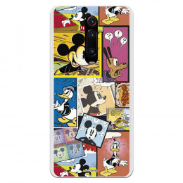 Carcasa Oficial Disney Mickey Comic para Xiaomi Redmi K20- La Casa de las Carcasas