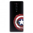 Carcasa Oficial Escudo Capitan America para Xiaomi Redmi K20- La Casa de las Carcasas