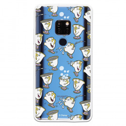 Carcasa Oficial Disney Chip Potts Siluetas Transparente para Huawei Mate 20- La Casa de las Carcasas