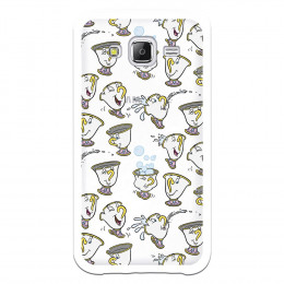 Carcasa Oficial Disney Chip Potts Siluetas Transparente para Samsung Galaxy J5- La Casa de las Carcasas