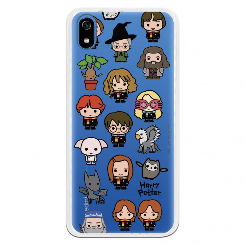 Carcasa Oficial Harry Potter Icons Characters para Xiaomi Redmi 7A - Harry Potter- La Casa de las Carcasas