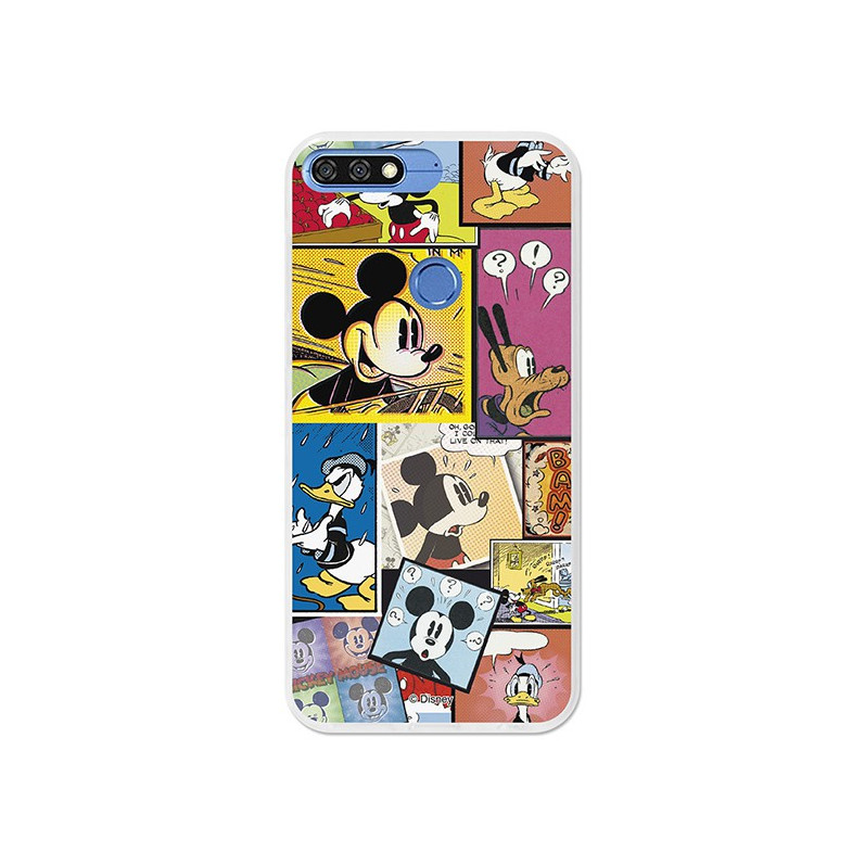 Huawei Oficiální pouzdro Disney Mickey, komiks Y7 2018