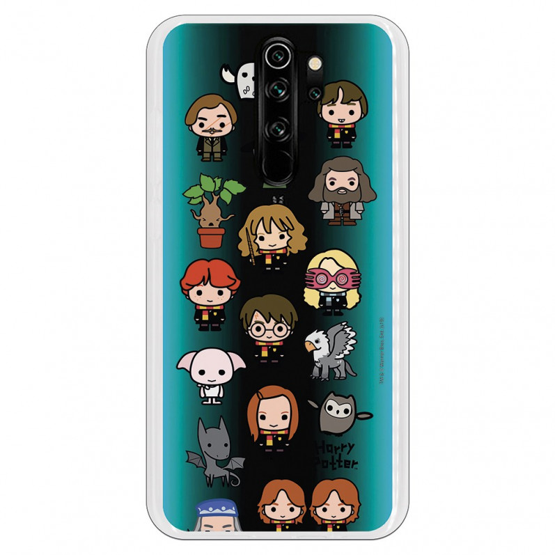 Funda para Xiaomi Redmi Note 8 Pro Oficial de Harry Potter Personajes Iconos - Harry Potter