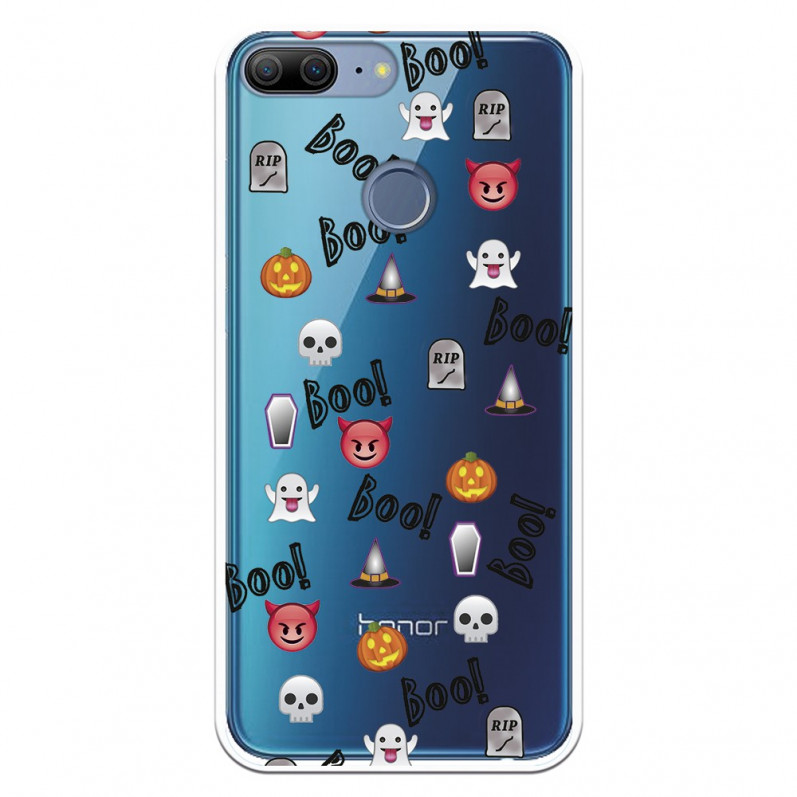 Carcasa Halloween Icons para Huawei Honor 9 Lite- La Casa de las Carcasas