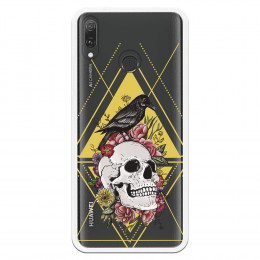 Carcasa Calavera Cuervo para Huawei Y9 2019- La Casa de las Carcasas