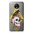 Carcasa Calavera Cuervo para Motorola Moto G5s- La Casa de las Carcasas