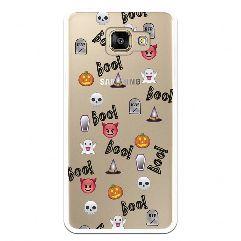 Carcasa Halloween Icons para Samsung Galaxy A5 2016- La Casa de las Carcasas