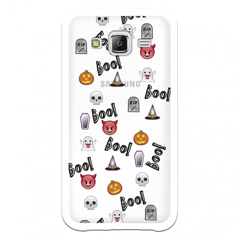 Carcasa Halloween Icons para Samsung Galaxy J5- La Casa de las Carcasas