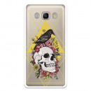 Carcasa Calavera Cuervo para Samsung Galaxy J5 2016- La Casa de las Carcasas