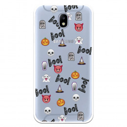 Carcasa Halloween Icons para Samsung Galaxy J7 2017 Europeo- La Casa de las Carcasas