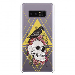 Carcasa Calavera Cuervo para Samsung Galaxy Note 8- La Casa de las Carcasas