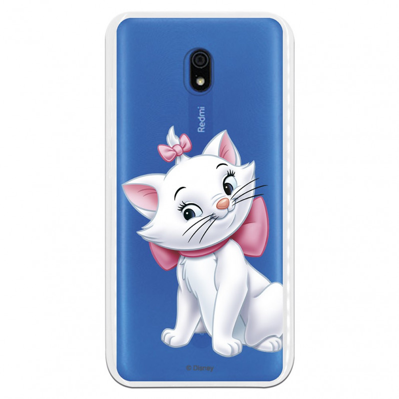 Funda para Xiaomi Redmi Note 8A Oficial de Disney Marie Silueta - Los Aristogatos