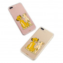 Pouzdro pro Xiaomi Redmi 8 Official Disney Simba a Nala Silhouette - The Lion King